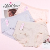 花仙子50支莫代尔桃花精华美肤裤 22109舒适透气柔嫩少女内裤 22111