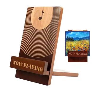 2026黑胶唱片收纳架家用CD唱片展示架农舍风格唱片木质整理架