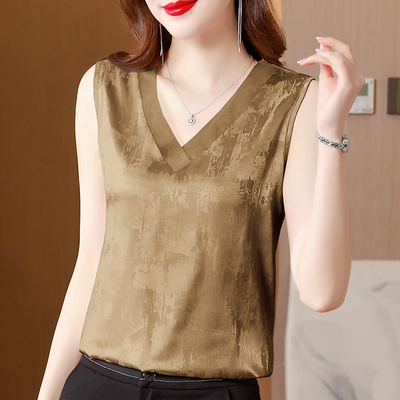 小背心吊带女士春装2026新款夏西装西服内搭面别致上衣打底0308e