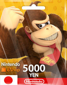 日服任天堂5000日点eshop NS充值卡Switch WII WIIU 3DS点卡