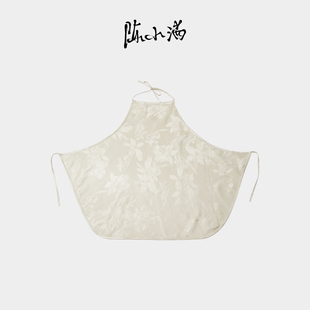 肚兜 平摆款 陈小满原创设计2025多色丝麻提花时尚 性感吊带打底衫