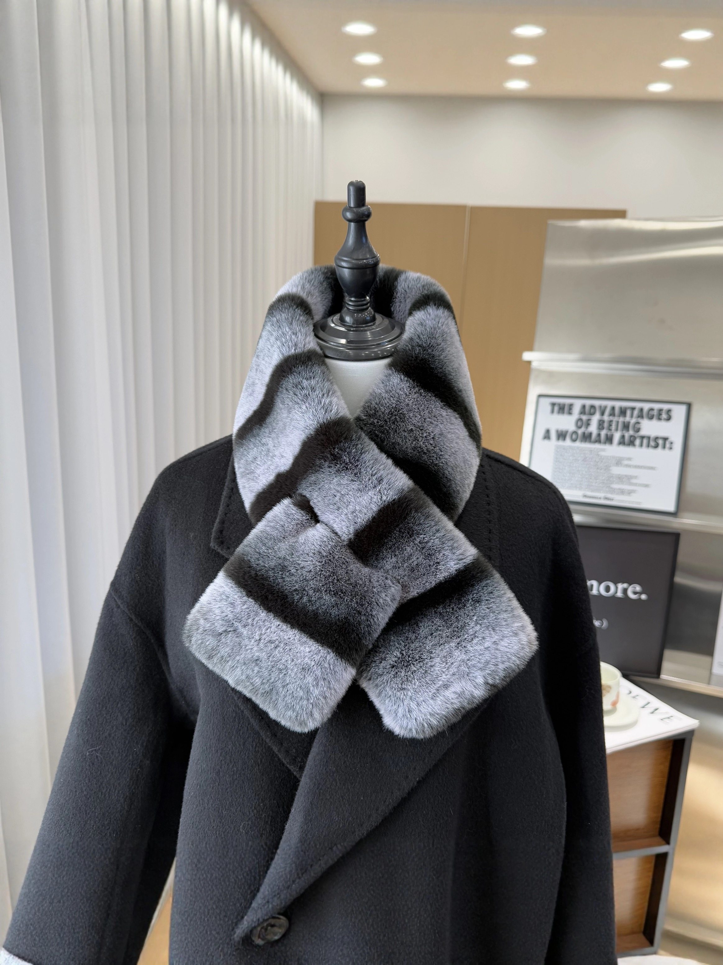 2025新款仿獭兔毛围脖秋冬季皮草双面加厚围巾保暖真毛毛领子女长,运动包/户外包/配件,围巾/围脖,淘宝优惠券,粉丝福利购,淘宝优惠卷