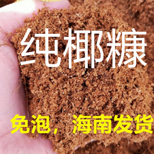 散装椰糠土绿萝育苗扦插种植蔬菜