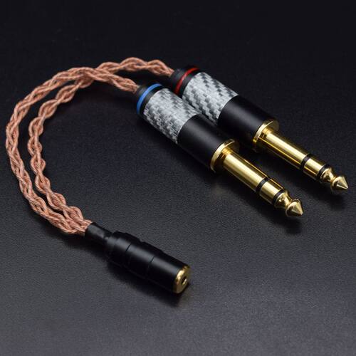 Mytek Brooklyn布鲁克林转接线双6.35转2.5 4.4平衡母 曼哈顿二代