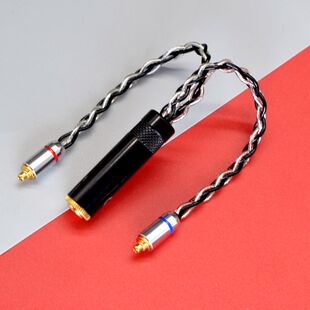 适用HIFIMAN HM800 R2R解码耳放转接线 MMCX转2.5 3.5 4.4平衡母
