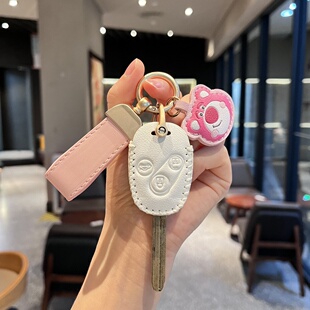 适用本田锋范竞瑞哥瑞xrv飞度七代雅阁思域crv直板钥匙套奥德赛包