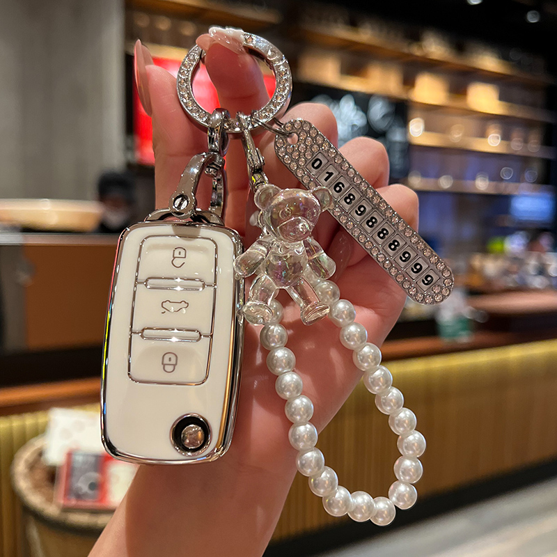 斯柯达钥匙套TPU斯柯达钥匙套