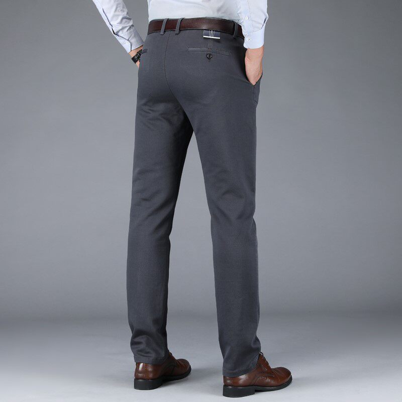 休闲西服裤子男季新款休闲裤款西裤宽松直筒商务百搭0415k