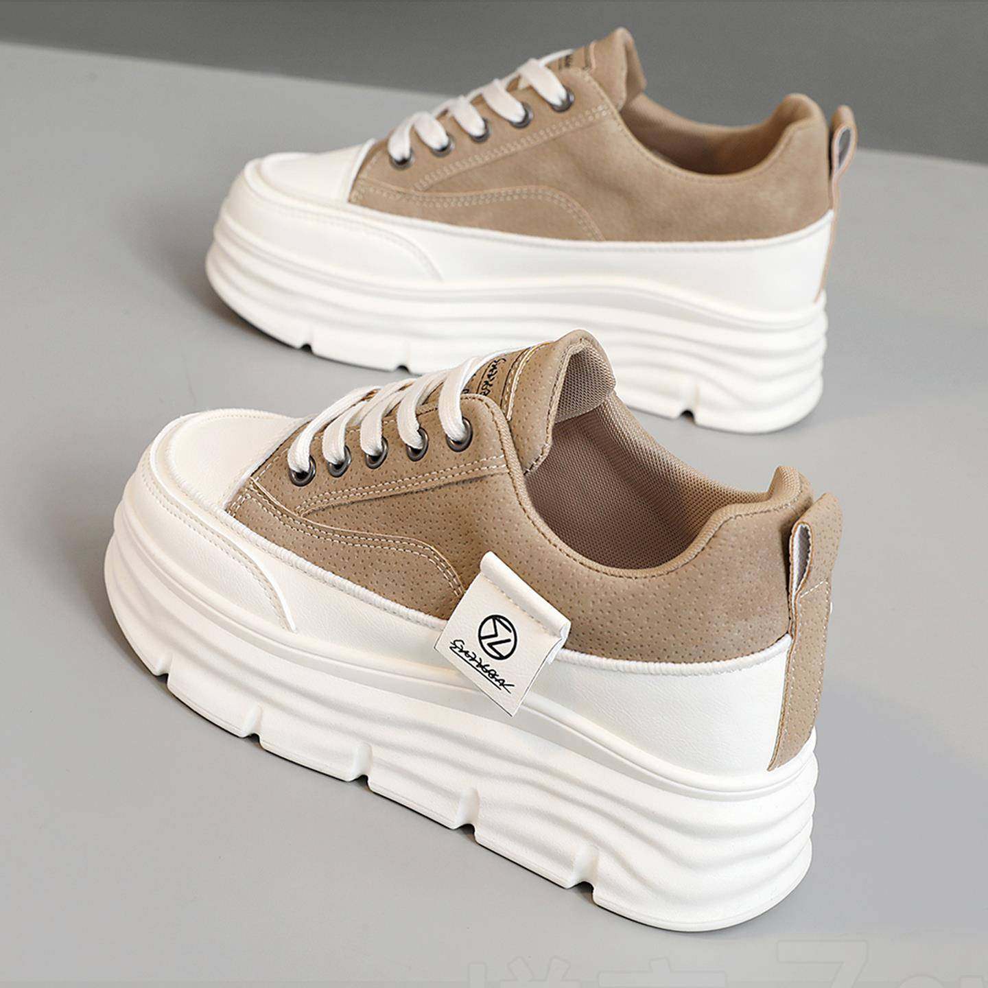 春季7内增高运动鞋女鞋配裙百搭小个子板鞋显高软底不累脚0119ud,女鞋,时尚休闲鞋,淘宝优惠券,粉丝福利购,淘宝优惠卷