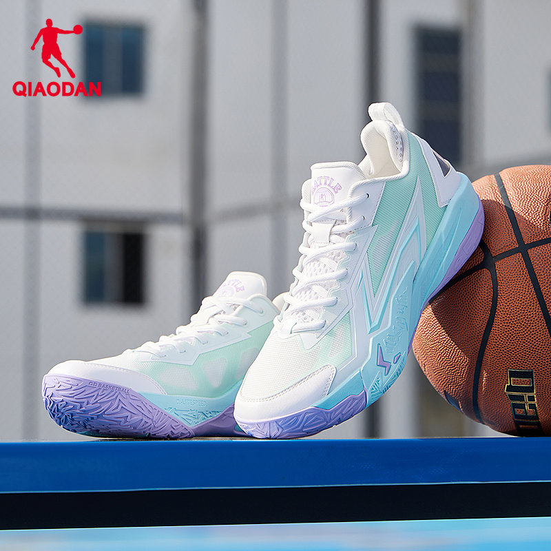 乔丹篮球鞋男2026夏季新款网面轻便回弹青少年实战球鞋学生运动鞋