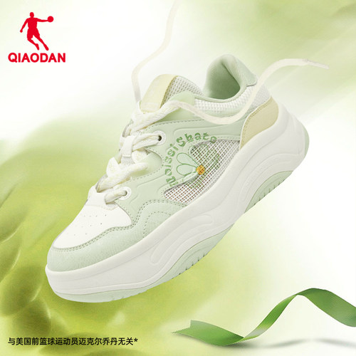 乔丹雪糕鞋2025新款增高软底板鞋