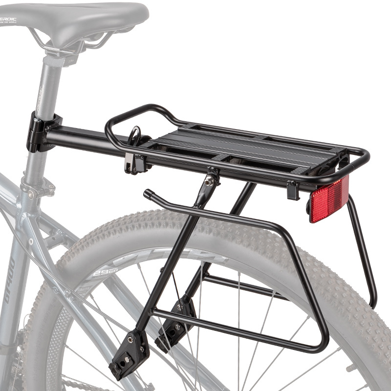自行车后货架 山地车尾架后座架 快拆式单车行李架铝合金后座