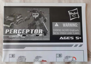 孩之宝3C变形金刚玩具亚限经典2.0三人套中 感知器原版英文说明书