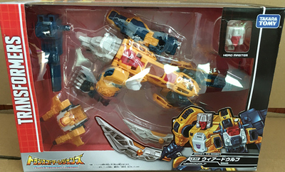 日版TAKARA TOMY变形金刚经典泰坦回归LG30 D级人狼头领战士猿面