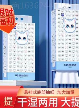Paper drawing hanging household tissues and napkins抽纸一提