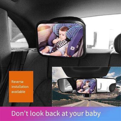 Baby Car Mirror Adjustable Car Back Seat Rearview Facing