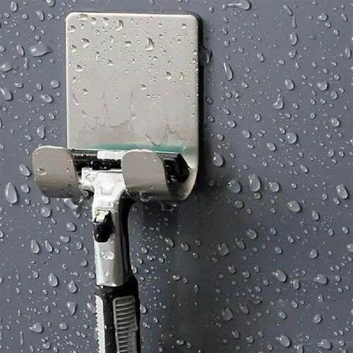 Stainless Steel Razor Bracket for Mens Shaver Holder Shelf