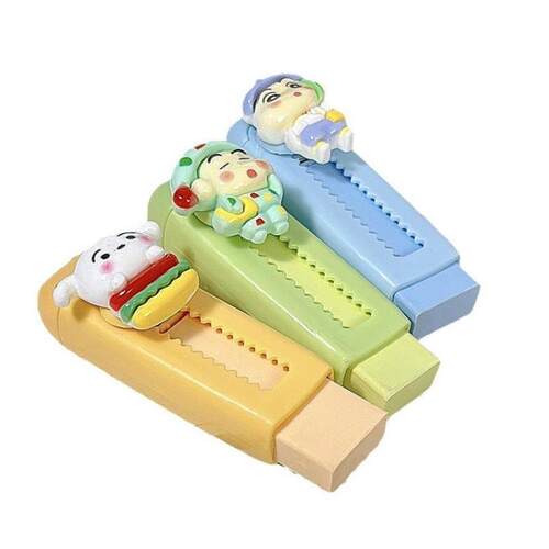 press eraser pupil stationary cute replaceable erasers pen