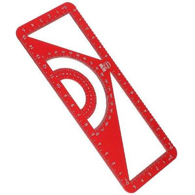 Ruler Set Drawing Measurement Geometry Triangle