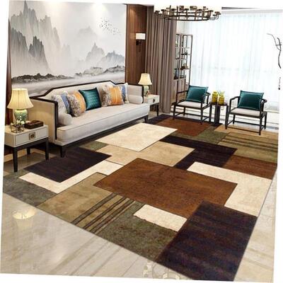 2024 New living room carpet modern bedside carpet floor mat