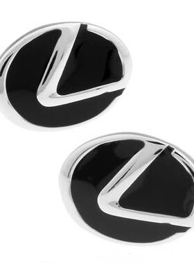 Cr Cuff Links For Men uto Logo Design Qulity Brss Mteri