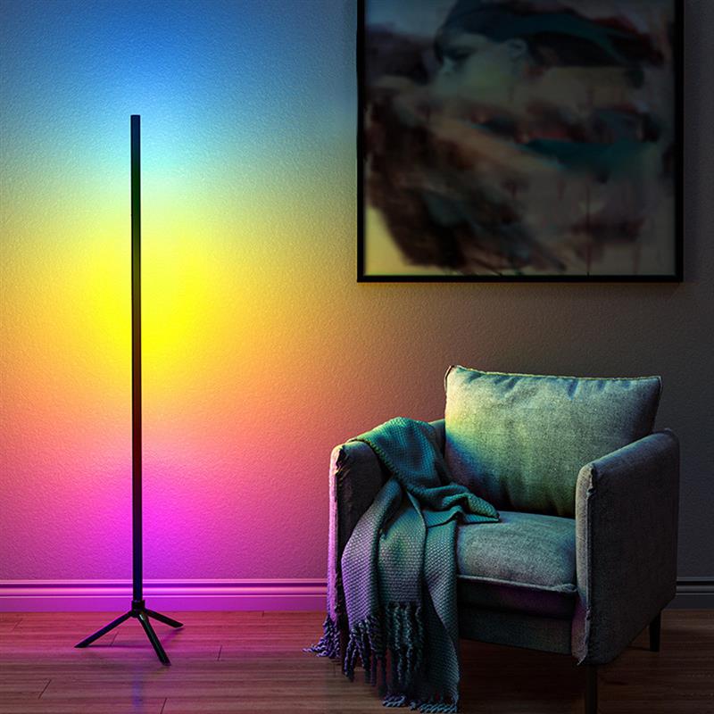 Disassembly and assembly of splicing atmosphere floor lamp
