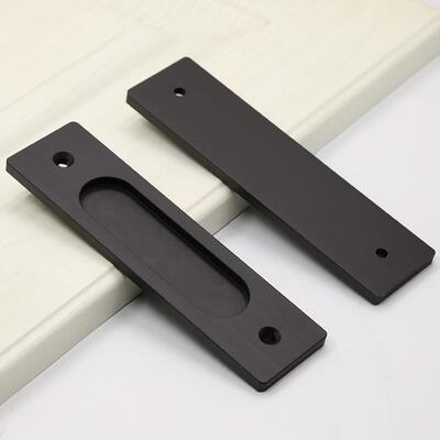 Sliding door handle, door and window handle