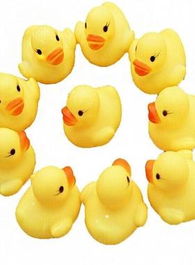 10 Bathing duck duck big yellow duck squeeze will ring bathi
