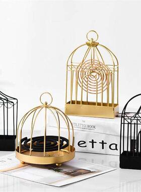 Mosquito Coil Incense Holder Repellant home burner birdcage