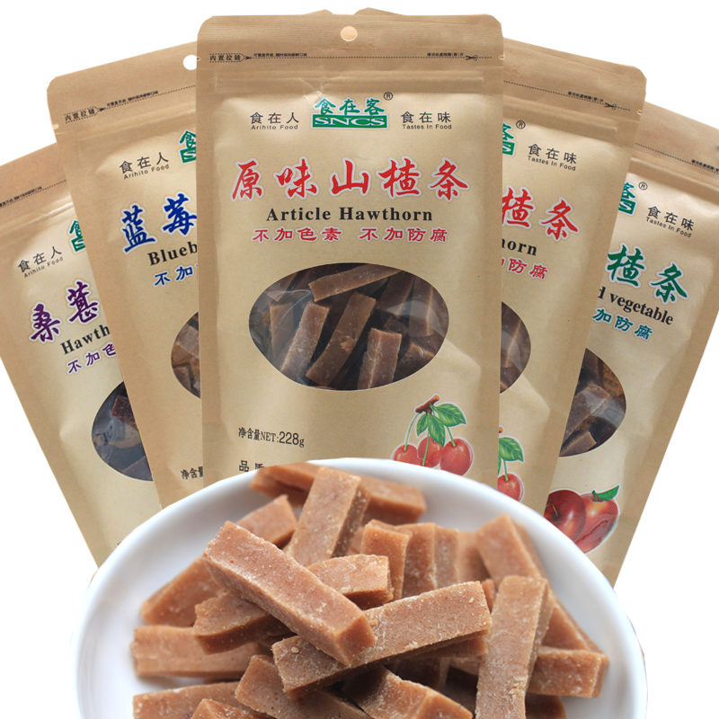 食在客原味山楂条不添加防腐剂