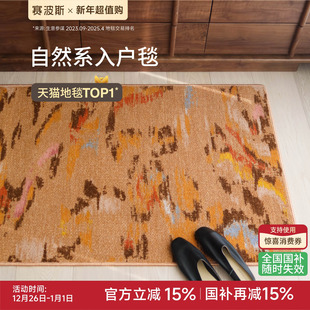 赛波斯进门垫入户毯霞光轻法式 中古轻奢地垫玄关脚垫耐脏防滑地毯