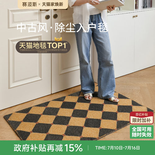 赛波斯进门垫现代简约入户毯耐脏
