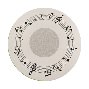 赛波斯多巴胺无胶圆形地毯高级感儿童房客厅卧室床边毯青山美宿