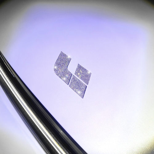 理想车标贴L9L7L8L6钻石贴装饰钻