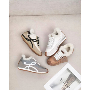 外贸原单华夫阿甘鞋女运动休闲鞋低跟加绒加厚真羊毛毛保暖棉鞋冬