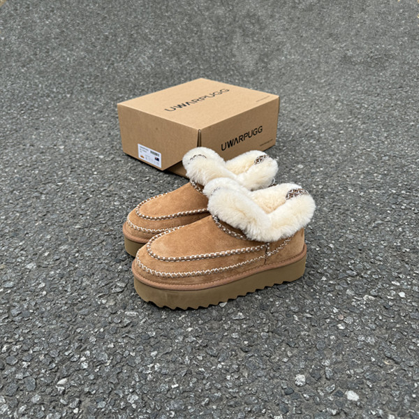 冬季纯羊毛保暖雪地靴