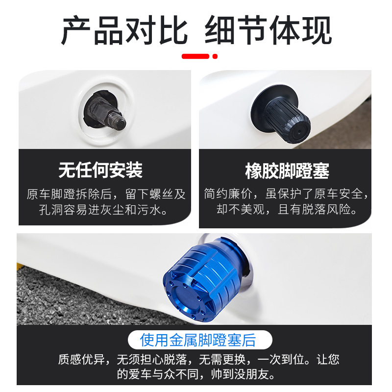闽超小牛U1C/U1D/U+脚蹬塞堵头US中轴堵M2/Ms/G0/G2曲柄保护盖