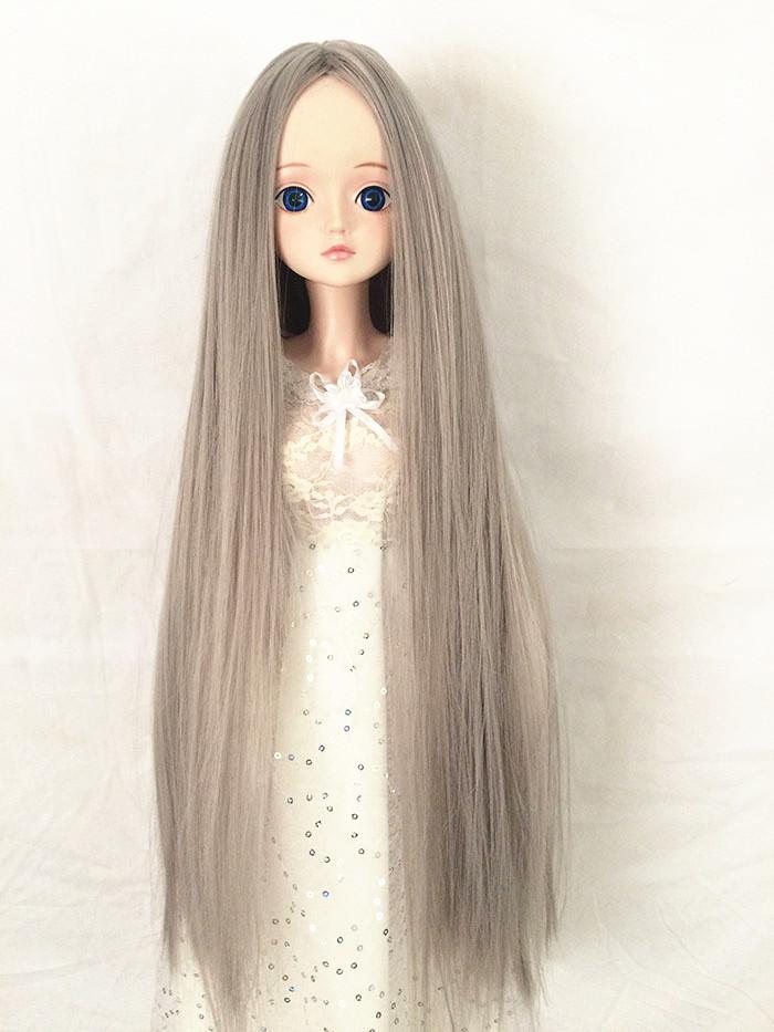 bjd sdÍÞÍÞ¼Ù·¢Ò¹ÂÜÀò¹Å·çÊåÖзֳ¤Ö±·¢¸ßÎÂË¿¼Ù·¢Í·Ì×
