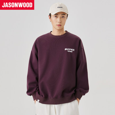 jasonwood春秋刺绣卫衣