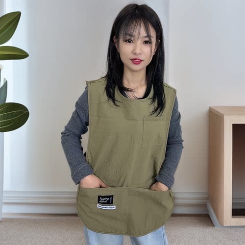 简约家用厨房马甲围裙
