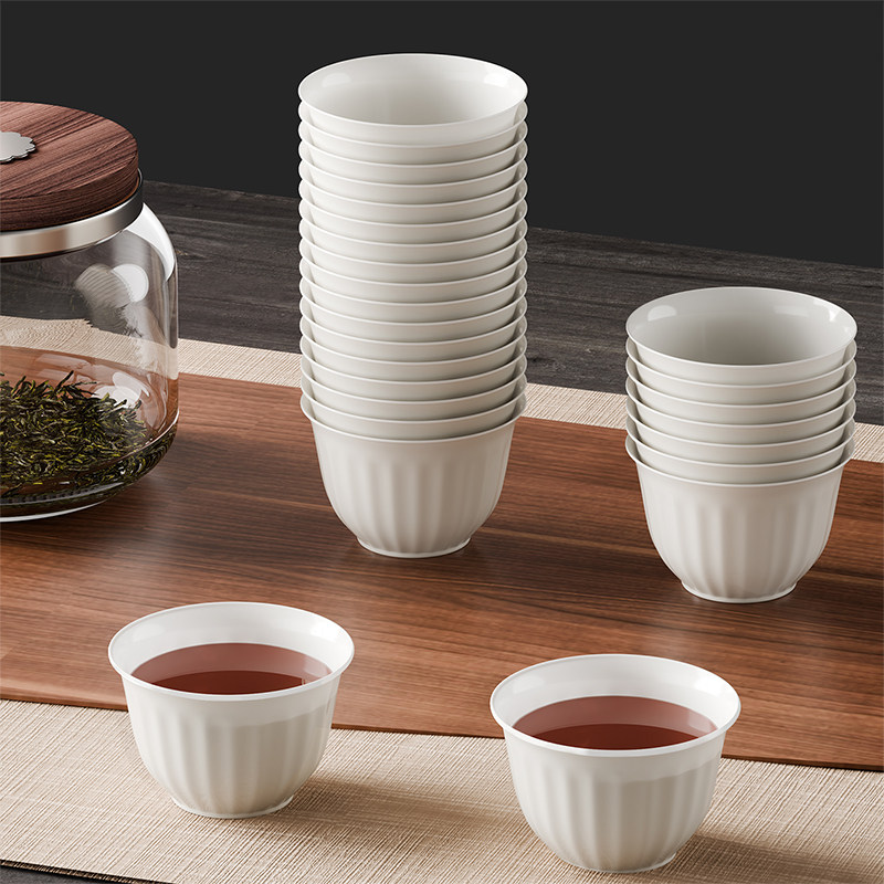 稻壳一次性功夫茶杯旅行茶具加厚耐高温食品级防烫办公待客茶杯,餐饮具,茶杯,淘宝优惠券,粉丝福利购,淘宝优惠卷