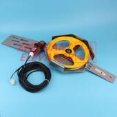 置 底坑涨紧装 限速器涨紧轮 215 含配置块 电梯配件 260MM 无机房