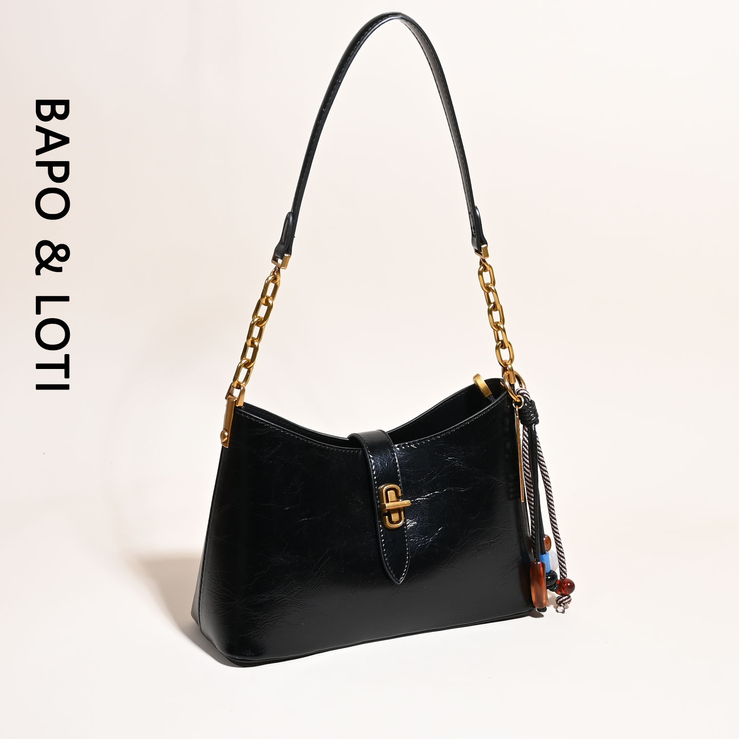 链条腋下女包小水桶休闲通勤