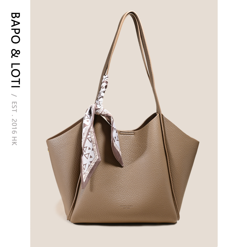 bapoloti商场同款品牌托特包通勤
