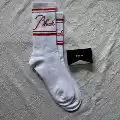 2024 White and Red Flat Bottom