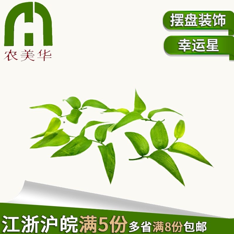 【农美啊华】新鲜幸运星 腾树苗 阔叶舞竹 幸运草酒店摆盘一束15g|ruв категории водной мясо/свежие фрукты и овощи/еда, свежие овощи/овощной продукции, свежие овощи, 食用玫瑰 - от Buy2taobao.com для оказания профессиональной услуги покупки агента Taobao