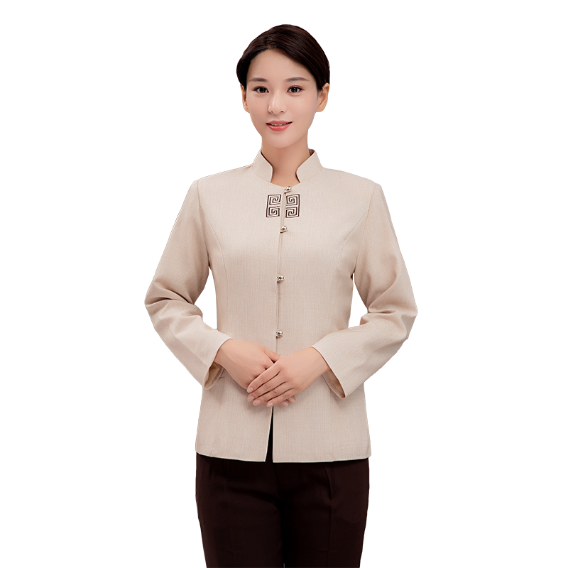 长袖套装物业保洁服