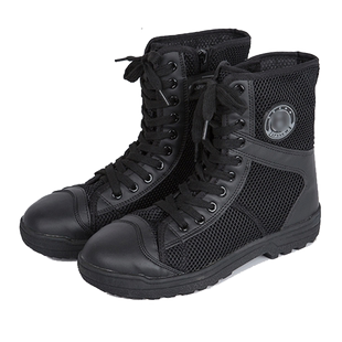 保安作训鞋子男黑色劳保物业宾馆保洁酒店劳保服务员工作特训鞋男