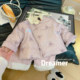 宠粉 AWB117鱼 新款 女童新中式 外套国风加厚绣花棉服外套2025冬季