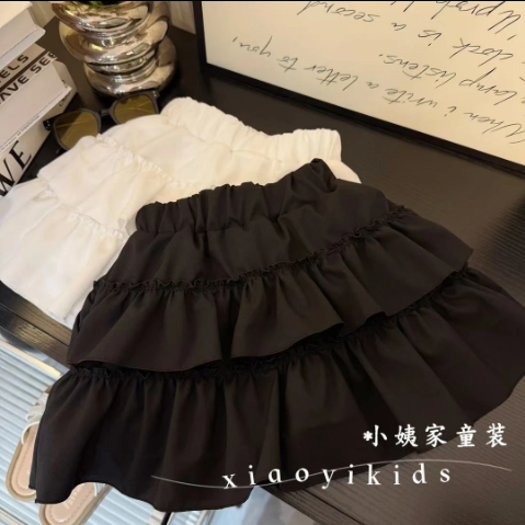女童韩系可爱蛋糕裙半身裙打底裤蓬蓬裙2025夏季SLX新款SLX008